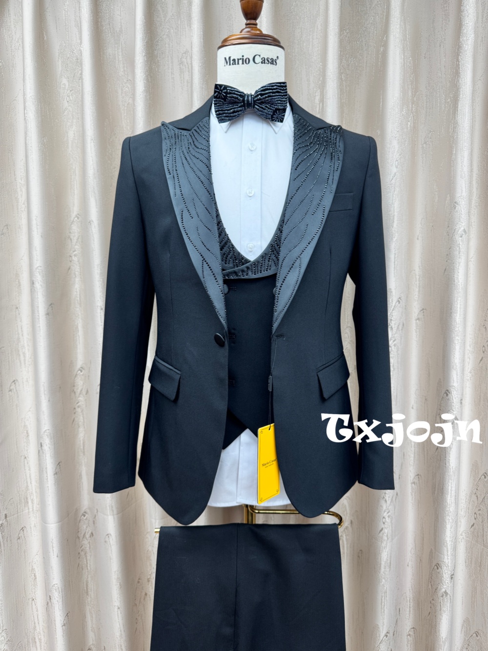 Men Formal Wear For Wedding - 고급스러운 정장 남성 수트 세트 3피스