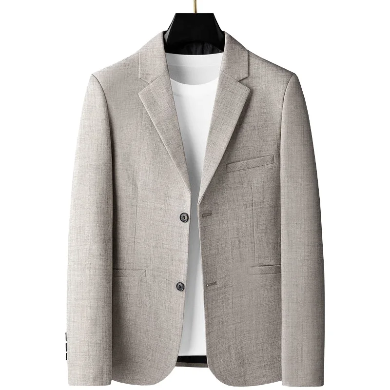 Men Formal Wear With Coat - 용수철 얇은 포멀웨어 블레이저 재킷, 솔리드