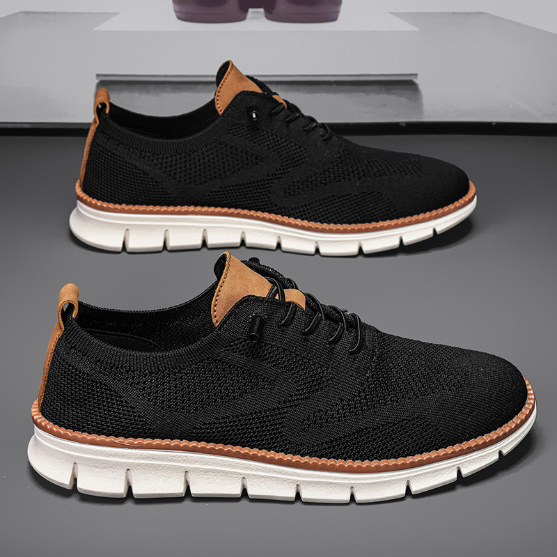 Men Formal Wear With Sneakers - 남성 캐주얼 신발, 패션 정장 비즈니스