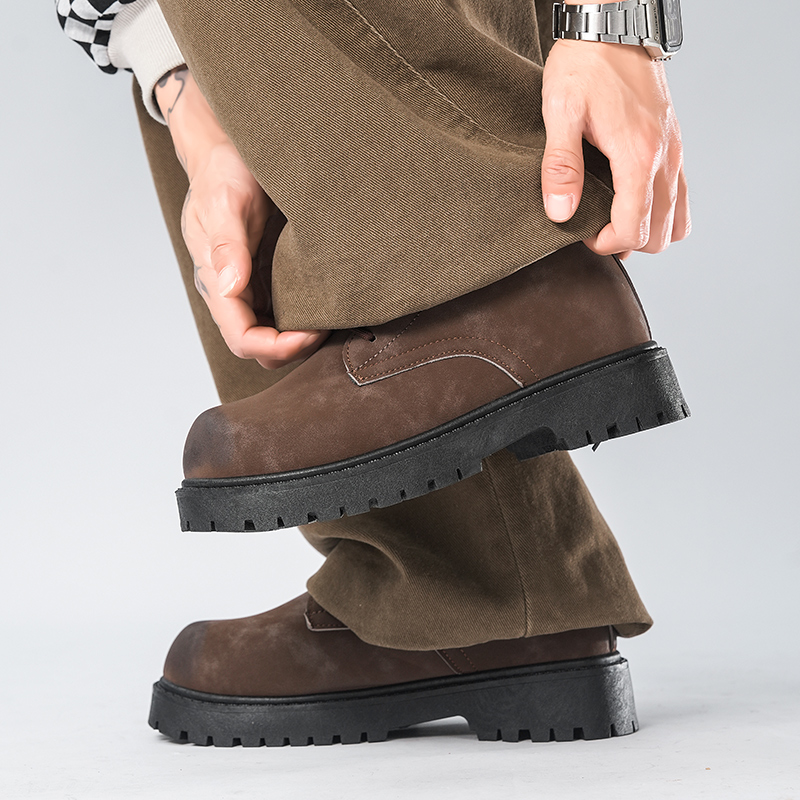 Formal Men Daily Wear Shoes - 로우컷 남성 정장 구두 가죽 레이스업