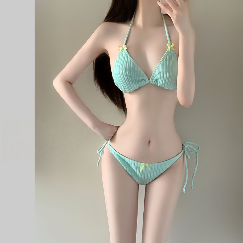 Slim Fit Suit Set - 2026 여름 여성용 긴팔 비키니 세트
