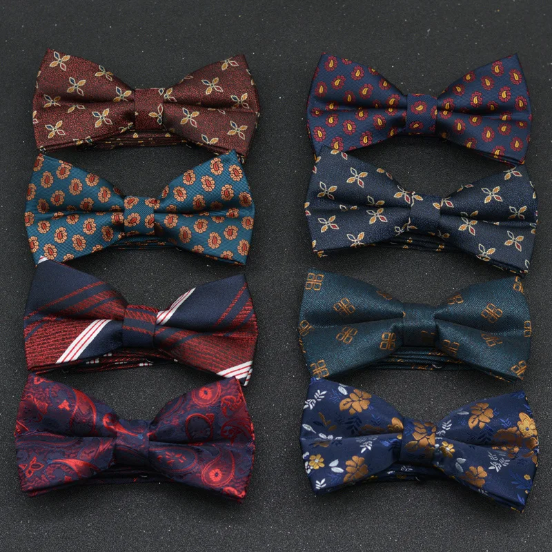 Men Formal Wear Shirts - 나비넥타이 남성 웨딩 더블 신랑 들러리