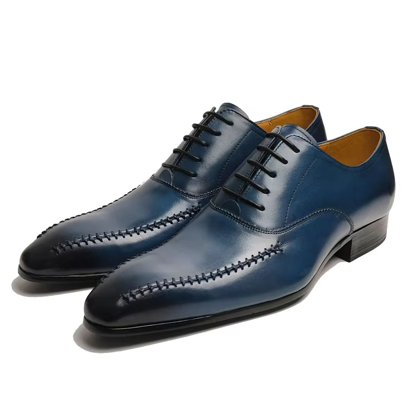 Men'S Formal Office Wear Shoes - 고급 명품 남성 천연 가죽 드레스