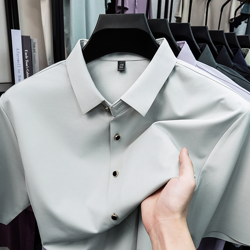 Men Formal Wear Shirts - 2026 여름 캐주얼 남성 드레스 셔츠