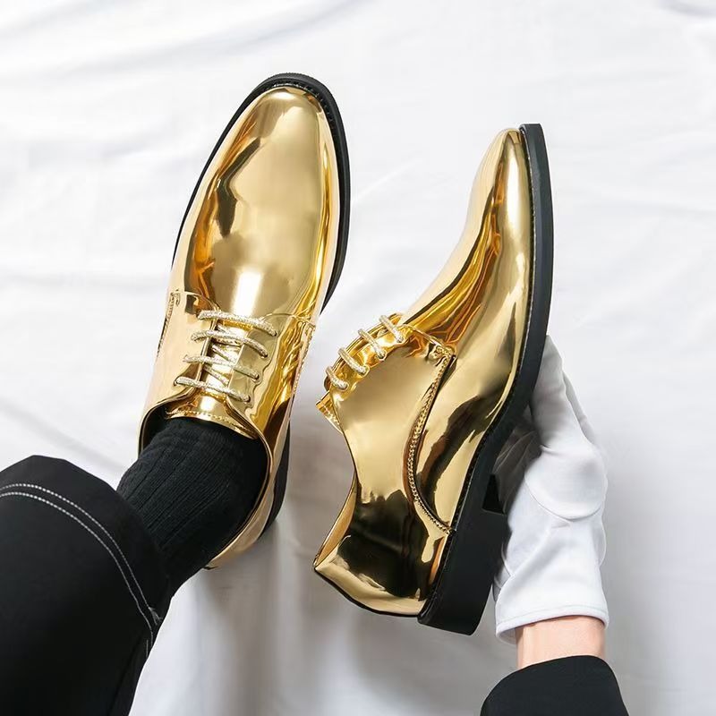 Formal Men Daily Wear Shoes - 남성용 데일리 포인티드 가죽 구두, 비즈니스