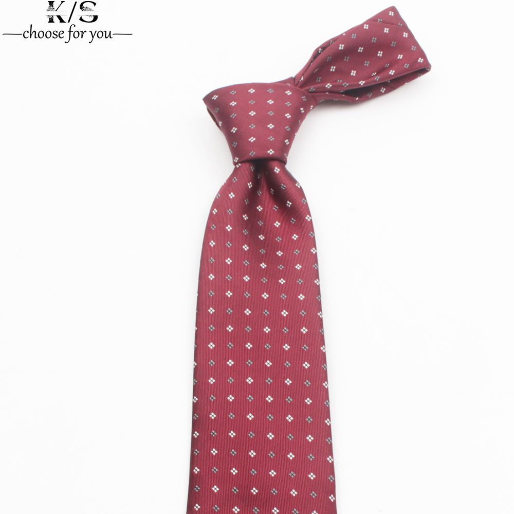 남성용 넥타이 8cm 스트라이프 도트 넥타이 클래식 파 - Men Formal Wear Shirts 리뷰 및 가격