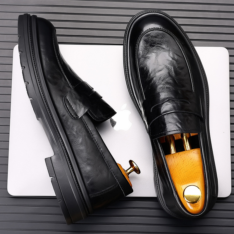 캐주얼 비즈니스용 남성 가죽 신발, 다재다능하고 편안한 - Men'S Formal Office Wear Shoes 리뷰 및 가격