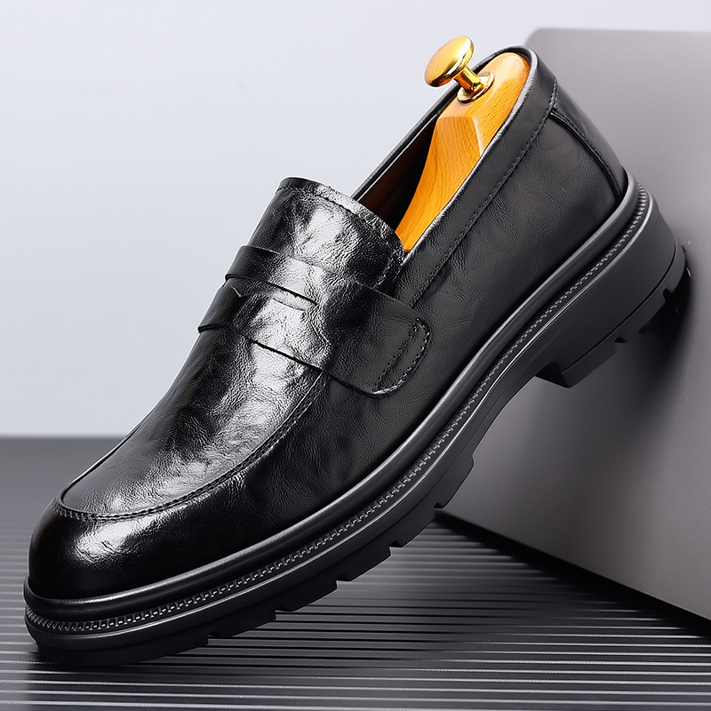 캐주얼 비즈니스용 남성 가죽 신발, 다재다능하고 편안한 - Men'S Formal Office Wear Shoes 리뷰 및 가격