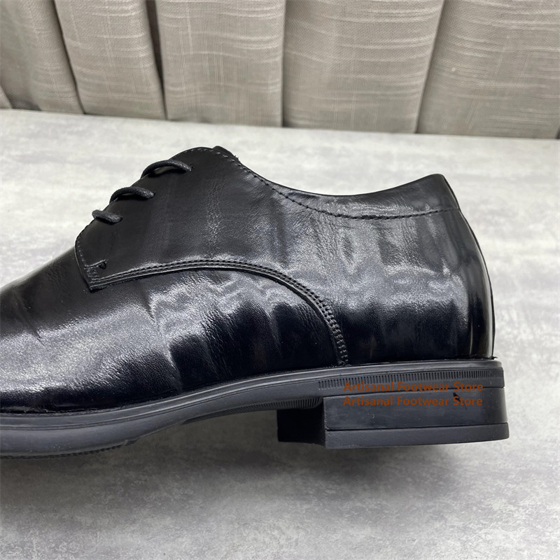 남성용 블랙 가죽 옥스퍼드 슈즈 클래식 레이스업 컴포트 - Men'S Formal Office Wear Shoes 리뷰 및 가격