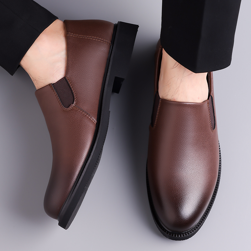 두꺼운 밑창 사무실 정장 신발 남성 캐주얼 가죽 신발  - Men'S Formal Office Wear Shoes 리뷰 및 가격