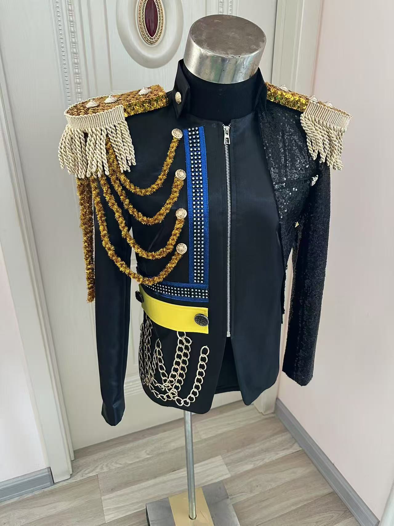새로운 남성 태슬 로얄 재킷 웨딩 파티 연회 정장 드레 - Men Formal Wear For Wedding 리뷰 및 가격
