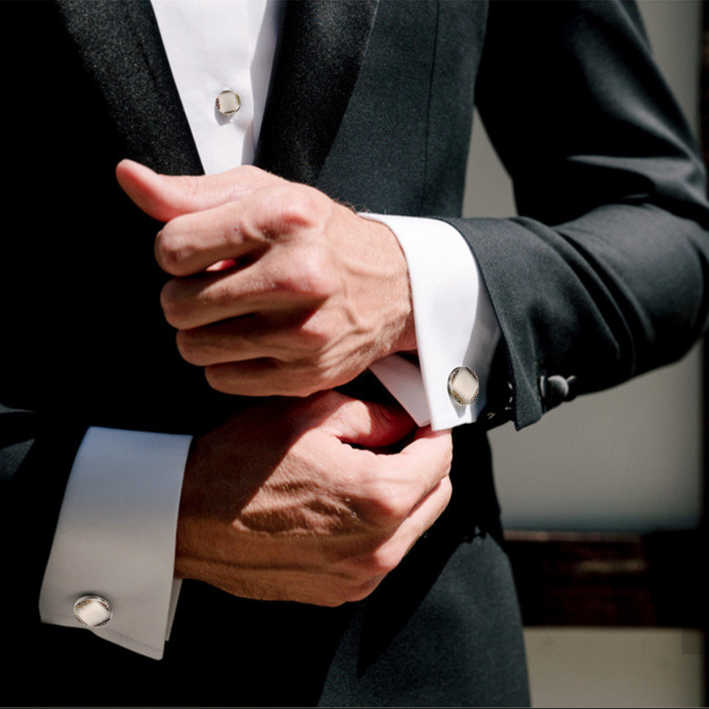 남성을 위한 새로운 고대 실버 컬러 커프스 단추 및 스 - Cufflinks Silver Set 리뷰 및 가격