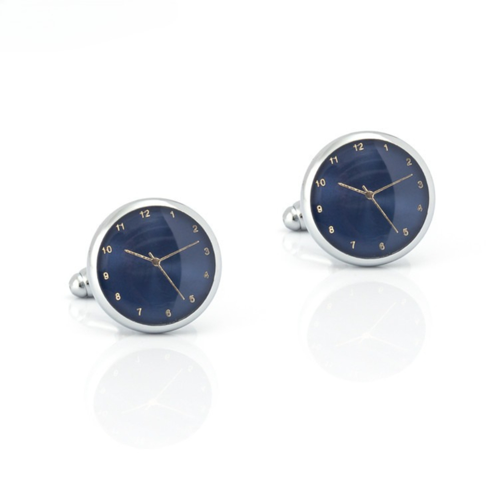타임 에스테틱 골드 실버 시계 커프스 버튼 칼라 버클  - Cufflinks Silver Set 리뷰 및 가격