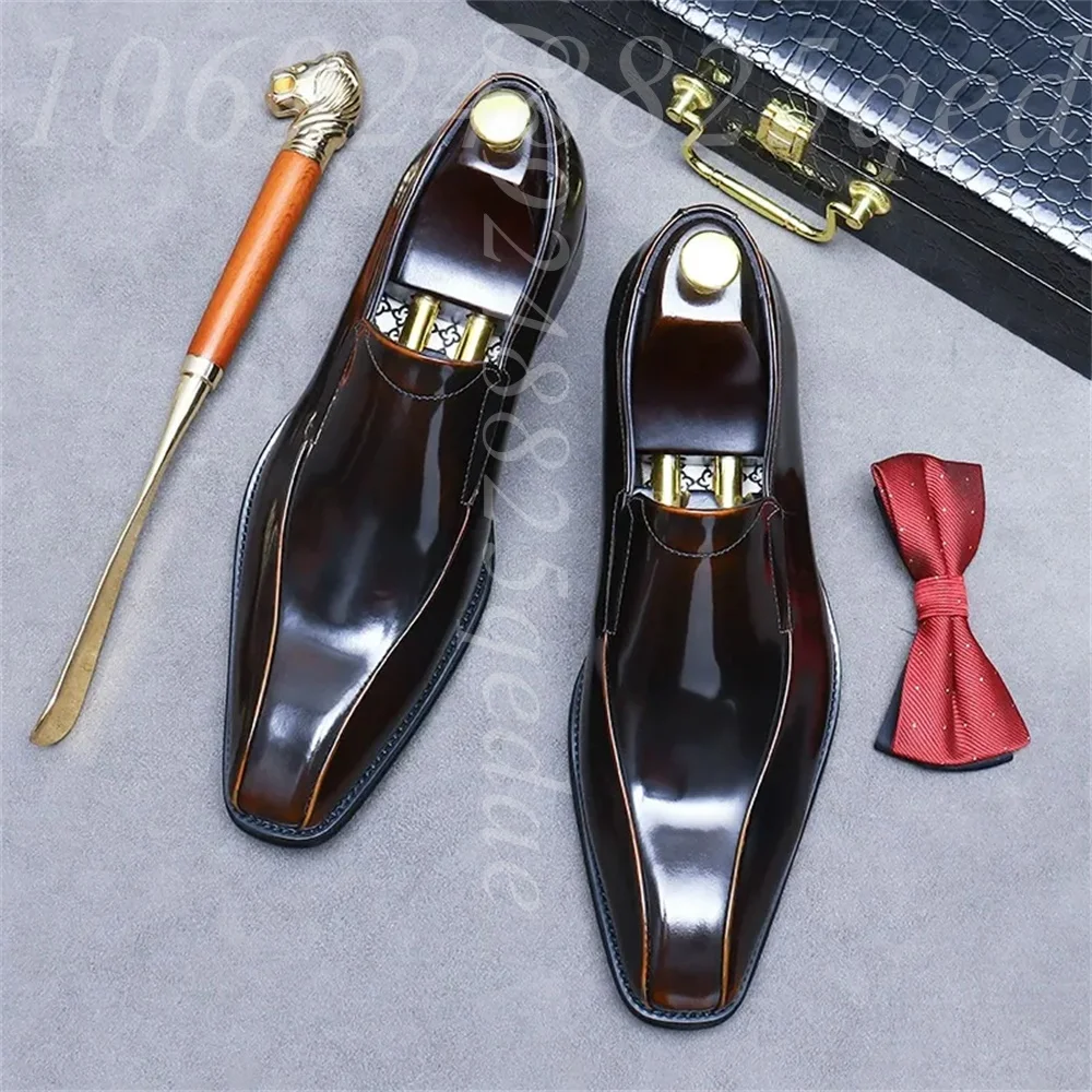 남성 수제 빈티지 레이스업 옥스퍼드화, 레트로 비즈니스 - Formal Men Daily Wear Shoes 리뷰 및 가격