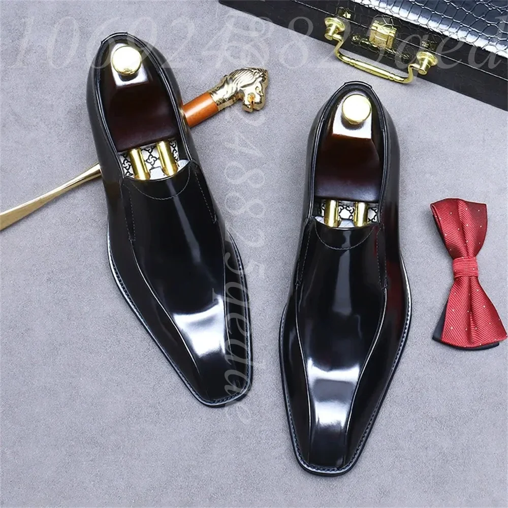 남성 수제 빈티지 레이스업 옥스퍼드화, 레트로 비즈니스 - Formal Men Daily Wear Shoes 리뷰 및 가격