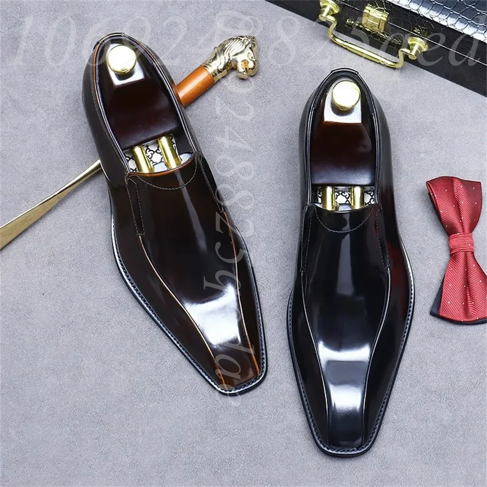 남성 수제 빈티지 레이스업 옥스퍼드화, 레트로 비즈니스 - Formal Men Daily Wear Shoes 리뷰 및 가격