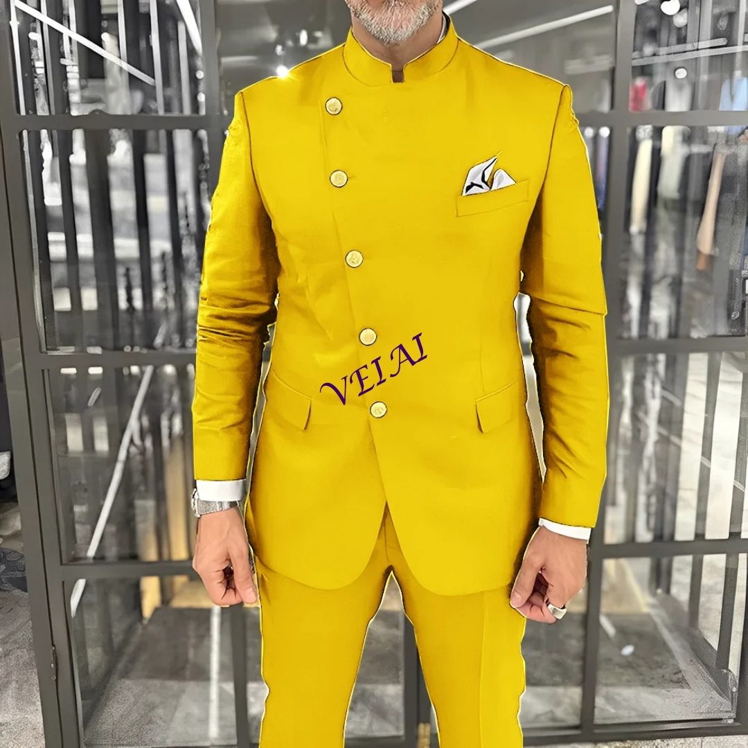 맞춤 슬림핏 신랑 들러리 정장 세트 2피스 남성 웨딩  - Men Formal Wear For Wedding 리뷰 및 가격