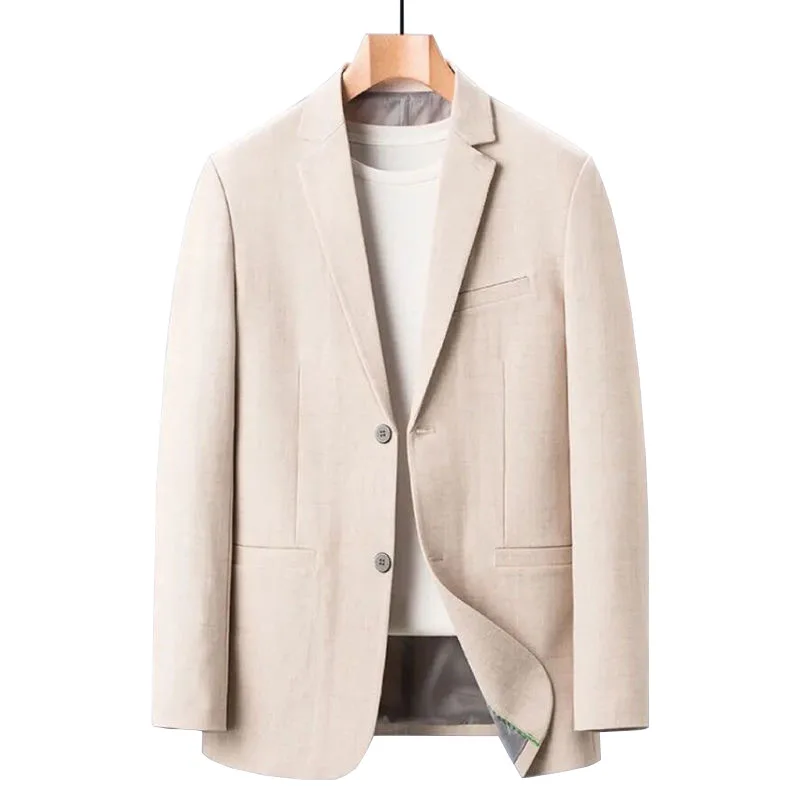 용수철 얇은 포멀웨어 블레이저 재킷, 솔리드 비즈니스  - Men Formal Wear With Coat 리뷰 및 가격