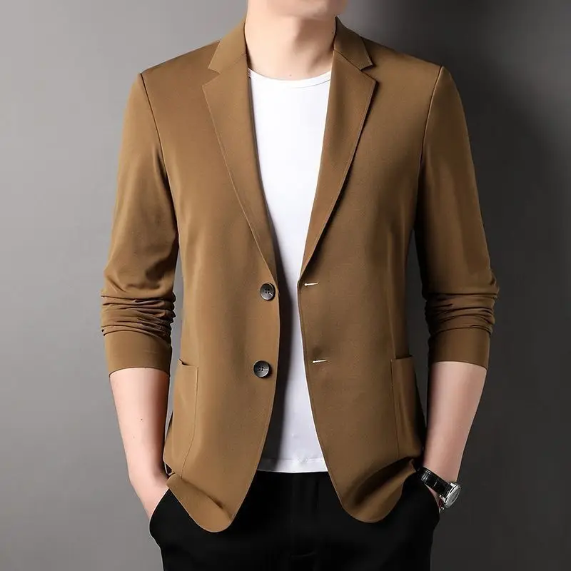 남성용 얇은 블레이저, 비즈니스 캐주얼 세트 재킷, 통 - Men Formal Wear With Coat 리뷰 및 가격