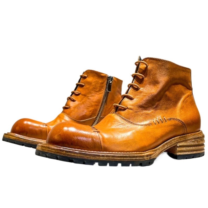 에스닉 스타일 워시드 말가죽 하이탑 부츠 남성용 통기성 - Men'S Ethnic & Formal Designer Wear Studio S 리뷰 및 가격