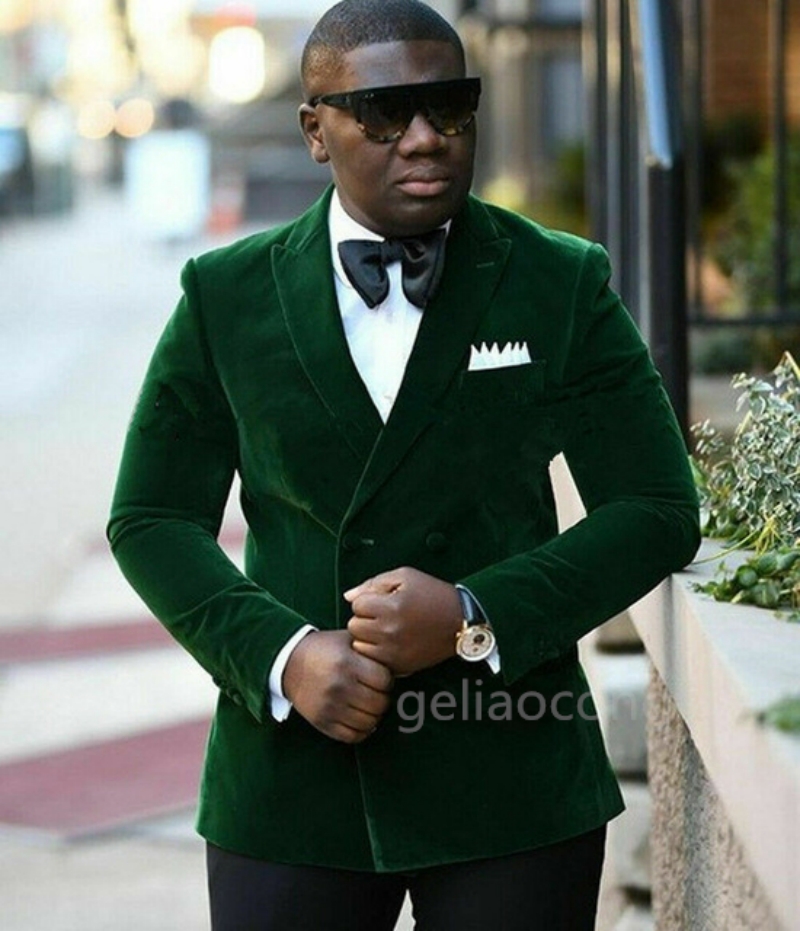 XS-6XL 벨벳 웨딩 남성 정장 블레이저 신랑 비즈니 - Men Formal Wear With Coat 리뷰 및 가격