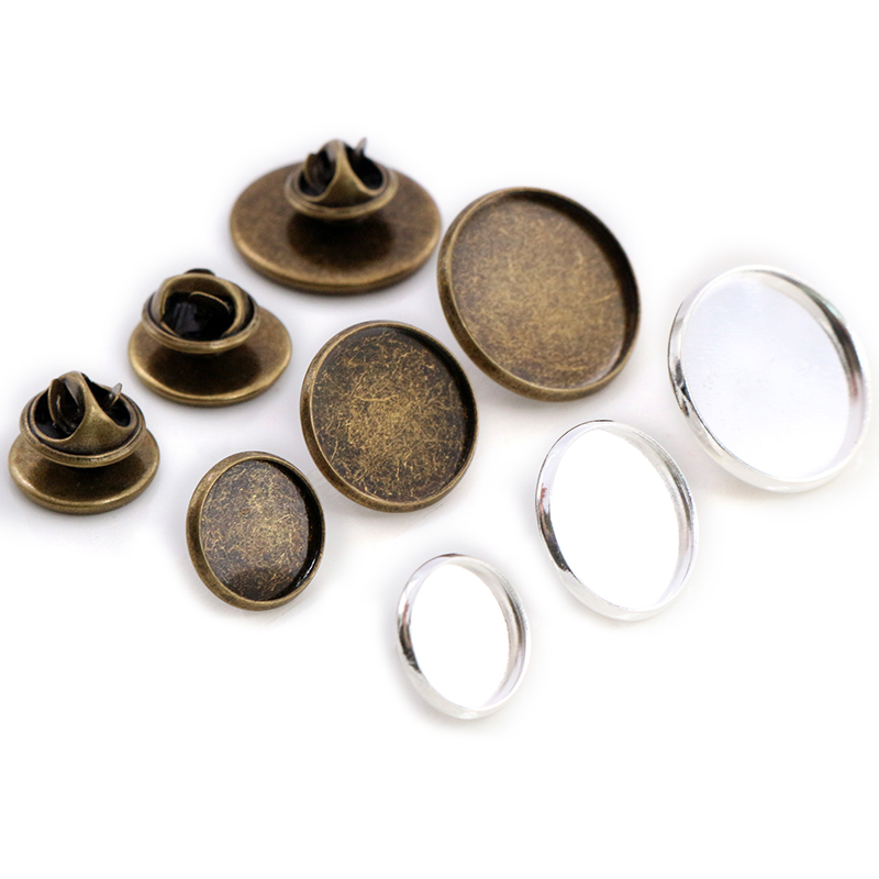 10pcs 12-20mm 내부 크기 실버 도금 청동 소 - Cufflinks Silver Set 리뷰 및 가격