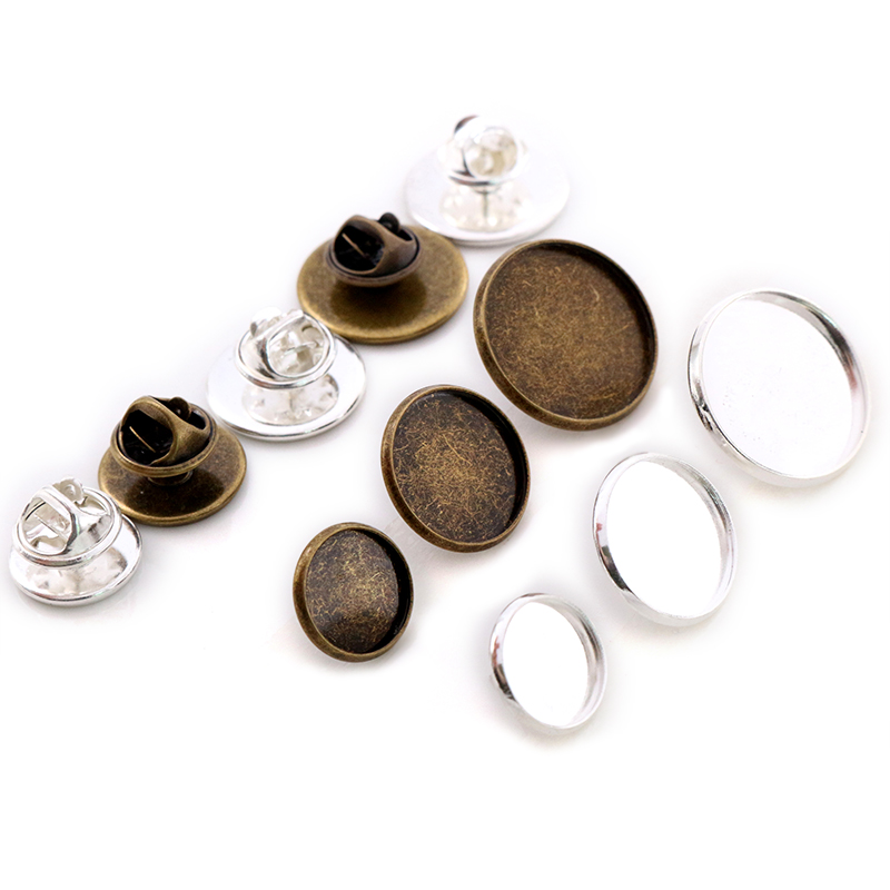 10pcs 12-20mm 내부 크기 실버 도금 청동 소 - Cufflinks Silver Set 리뷰 및 가격