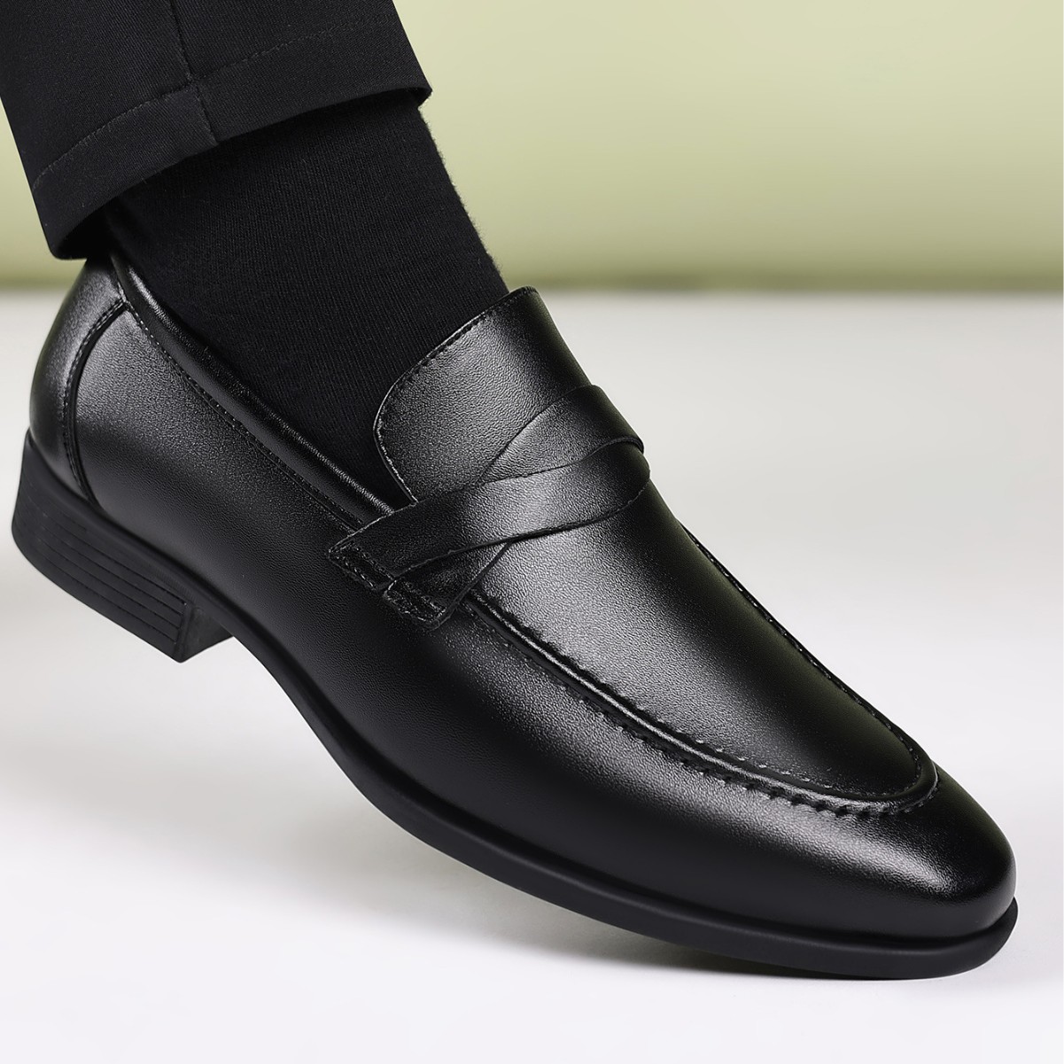 영국 스타일의 정장용 남성 가죽 구두, 비즈니스 편안함 - Men'S Formal Office Wear Shoes 리뷰 및 가격
