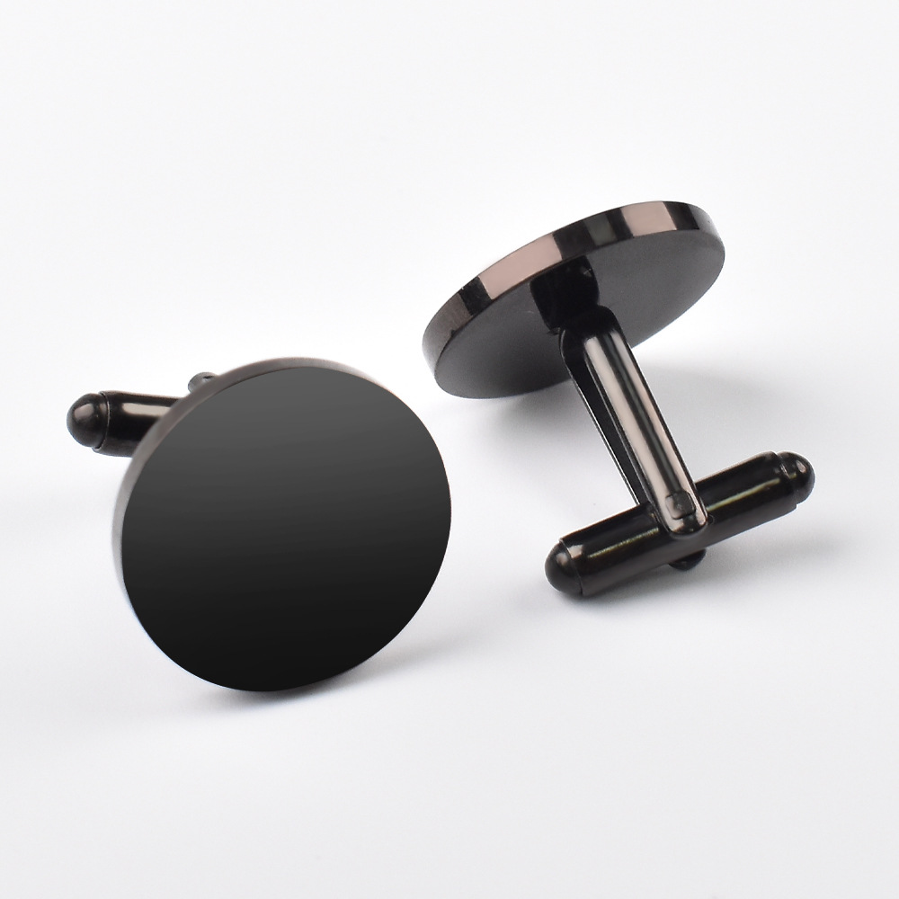 2개/세트 남성 패션 메탈 커프스 단추, 부드러운 슬리 - Cufflinks Silver Set 리뷰 및 가격