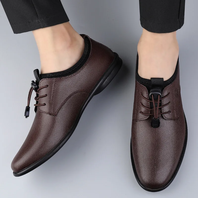 XIHAHA 남성용 가죽 신발 통기성 부드러운 가죽 부 - Men'S Formal Office Wear Shoes 리뷰 및 가격