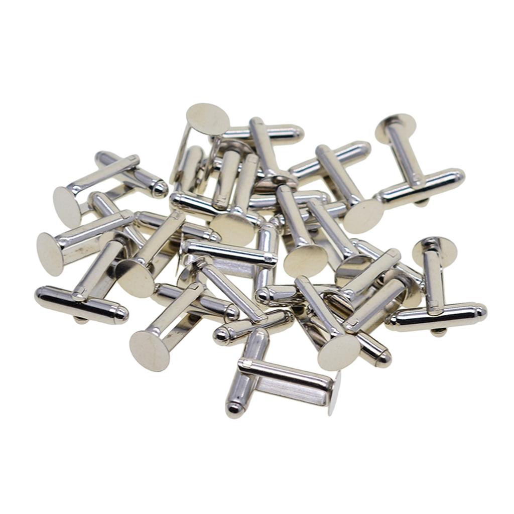 20개 실버 도금 커프스 링크스 8mm 세팅 베이스 남 - Cufflinks Silver Set 리뷰 및 가격