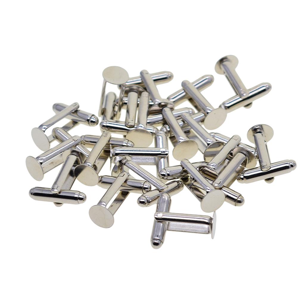 20개 실버 도금 커프스 링크스 8mm 세팅 베이스 남 - Cufflinks Silver Set 리뷰 및 가격