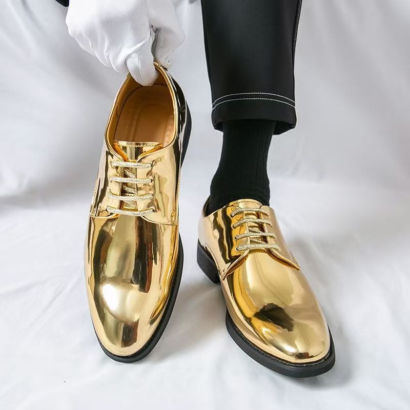 남성용 데일리 포인티드 가죽 구두, 비즈니스 공연, 파 - Formal Men Daily Wear Shoes 리뷰 및 가격