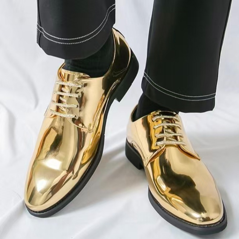 남성용 데일리 포인티드 가죽 구두, 비즈니스 공연, 파 - Formal Men Daily Wear Shoes 리뷰 및 가격